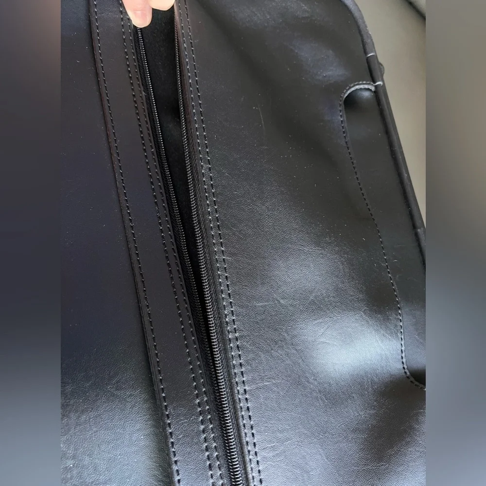 SAMSONITE Faux Leather LAPTOP Bag CASE Travel BRIEFCASE 15” Women MEN